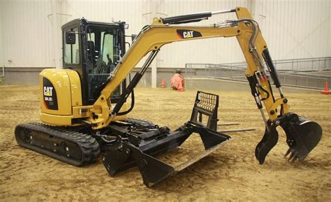 cat mini excavator with skid steer bucket|cat mini attachment card.